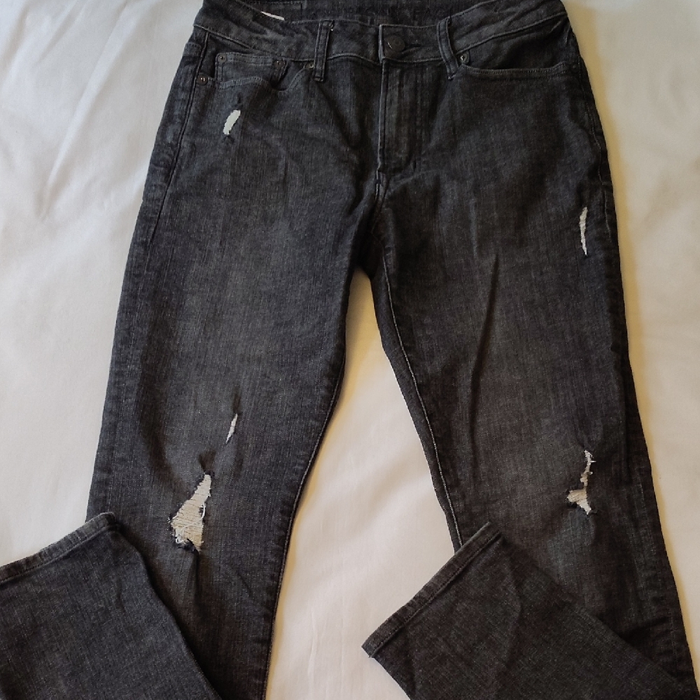 American Eagle Outfitters Distressed Men's Jeans Black Size 29 EUC